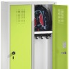 Low model 2-person primary school locker on pedestal (130 cm high)